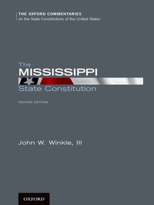 cover image of The Mississippi State Constitution